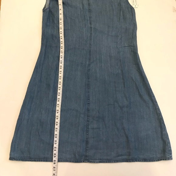 Spense || Denim Sleeveless Dress - Picture 2 of 6